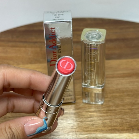 Christian Dior Dior Addict Tye Dye Lipstick #001 Red Bliss NEW - Picture 3 of 4